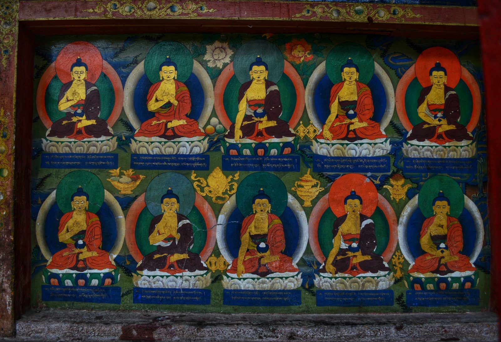 Buddha painting
